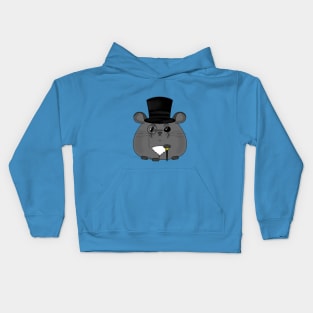 A Fine Gentleman Kids Hoodie